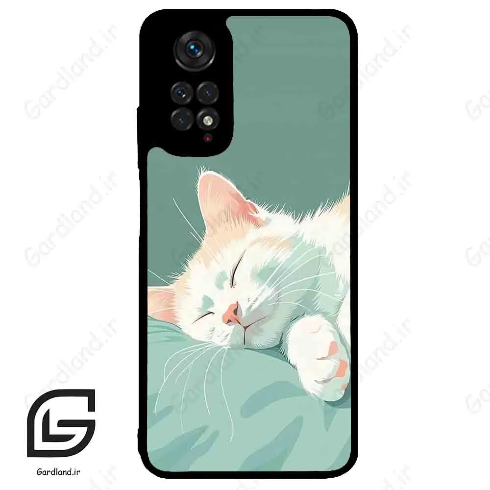 قاب گوشی شیائومی ردمی نوت 11 (Redmi Note 11 4g ) طرح گربه کد 2403