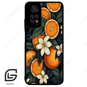 قاب گوشی شیائومی ردمی نوت 11 (Redmi Note 11 4g ) طرح پرتقالی کد 2423