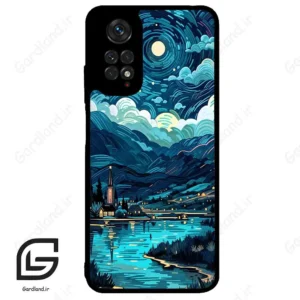 قاب گوشی شیائومی ردمی نوت 11 (Redmi Note 11 4g ) طرح شب کد 2425