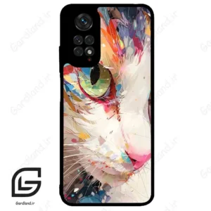 قاب گوشی شیائومی ردمی نوت 11 (Redmi Note 11 4g ) طرح گربه کد 2437