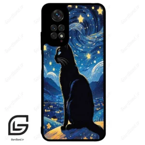 قاب گوشی شیائومی ردمی نوت 11 (Redmi Note 11 4g ) طرح گربه کد 2438