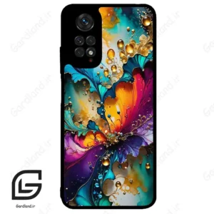 قاب گوشی شیائومی ردمی نوت 11 (Redmi Note 11 4g ) طرح ابرنگی کد 2447