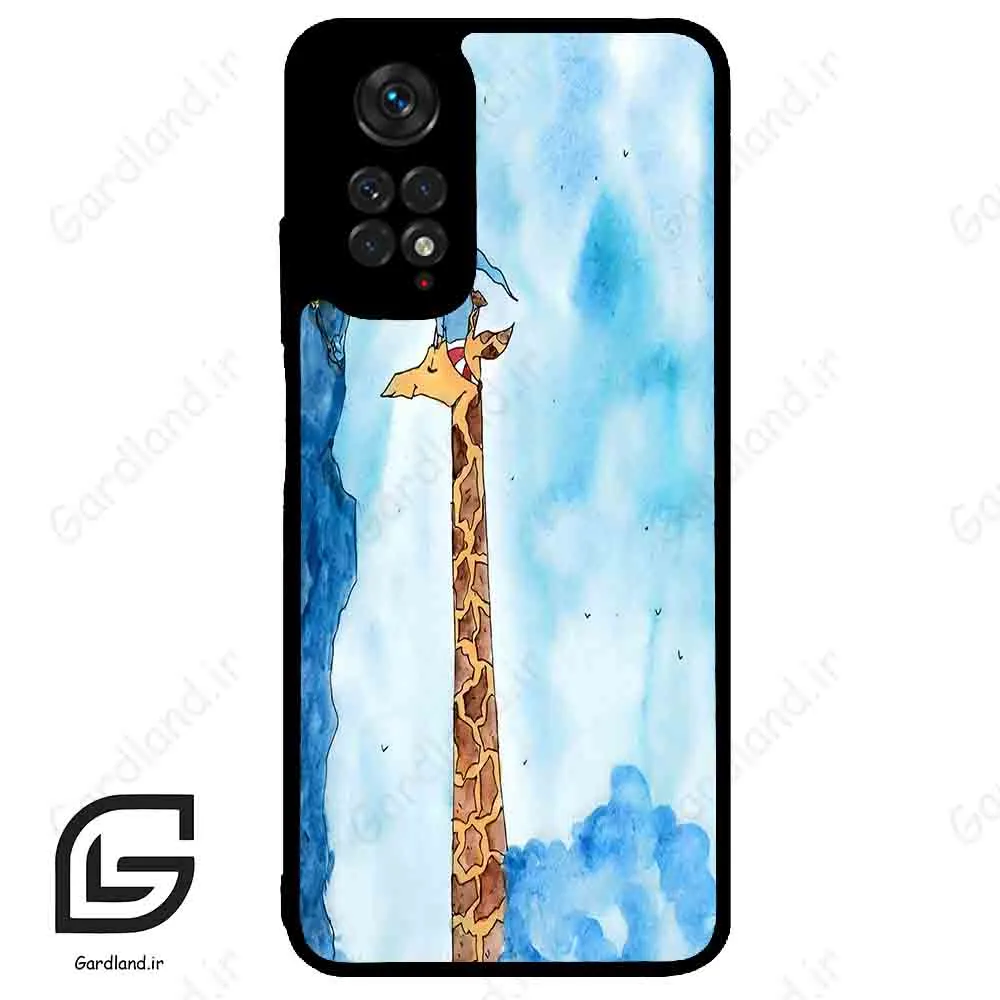 قاب گوشی شیائومی ردمی نوت 11 (Redmi Note 11 4g ) طرح زرافه کد 2456