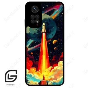 قاب گوشی شیائومی ردمی نوت 11 (Redmi Note 11 4g ) طرح موشک کد 2463