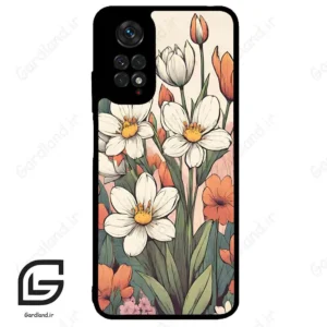 قاب گوشی شیائومی ردمی نوت 11 (Redmi Note 11 4g ) طرح گل کد 2475