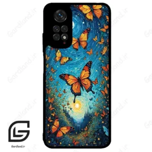 قاب گوشی شیائومی ردمی نوت 11 (Redmi Note 11 4g ) طرح پروانه کد 2479