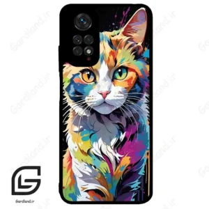 قاب گوشی شیائومی ردمی نوت 11 (Redmi Note 11 4g ) طرح گربه کد 2483