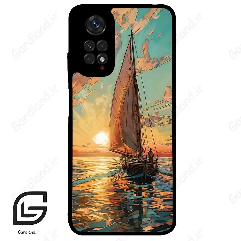 قاب گوشی شیائومی ردمی نوت 11 (Redmi Note 11 4g ) طرح قایق کد 2485
