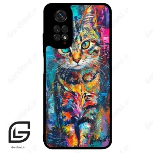 قاب گوشی شیائومی ردمی نوت 11 (Redmi Note 11 4g ) طرح گربه کد 2488