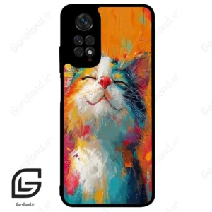 قاب گوشی شیائومی ردمی نوت 11 (Redmi Note 11 4g ) طرح گربه کد 2489