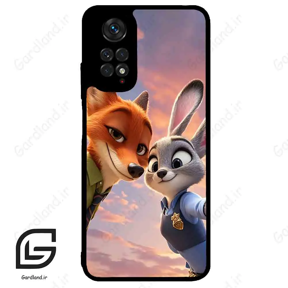 قاب گوشی شیائومی ردمی نوت 11 (Redmi Note 11 4g ) طرح زوتوپیا کد 2495