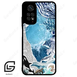قاب گوشی شیائومی ردمی نوت 11 (Redmi Note 11 4g ) طرح دریا کد 2516