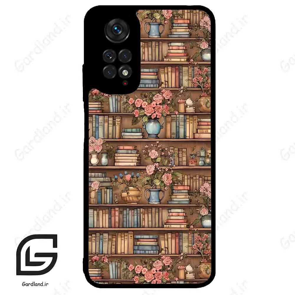 قاب گوشی شیائومی ردمی نوت 11 (Redmi Note 11 4g ) طرح کتابخانه کد 2535