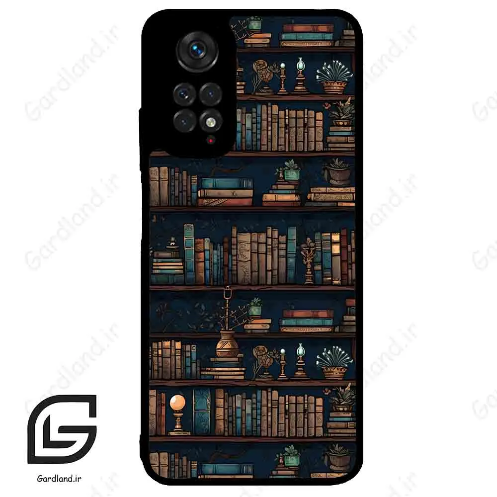 قاب گوشی شیائومی ردمی نوت 11 (Redmi Note 11 4g ) طرح کتابخانه کد 2536