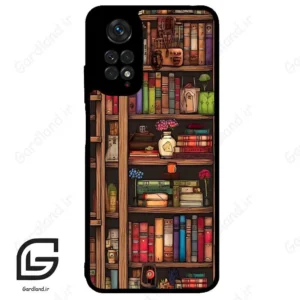 قاب گوشی شیائومی ردمی نوت 11 (Redmi Note 11 4g ) طرح کتابخانه کد 2537