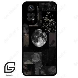 قاب گوشی شیائومی ردمی نوت 11 (Redmi Note 11 4g ) طرح ماه کد 2545