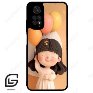 قاب گوشی شیائومی ردمی نوت 11 (Redmi Note 11 4g ) طرح دختر کد 2568