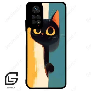 قاب گوشی شیائومی ردمی نوت 11 (Redmi Note 11 4g ) طرح گربه کد 2581