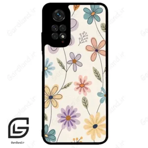 قاب گوشی شیائومی ردمی نوت 11 (Redmi Note 11 4g ) طرح گل کد 2587