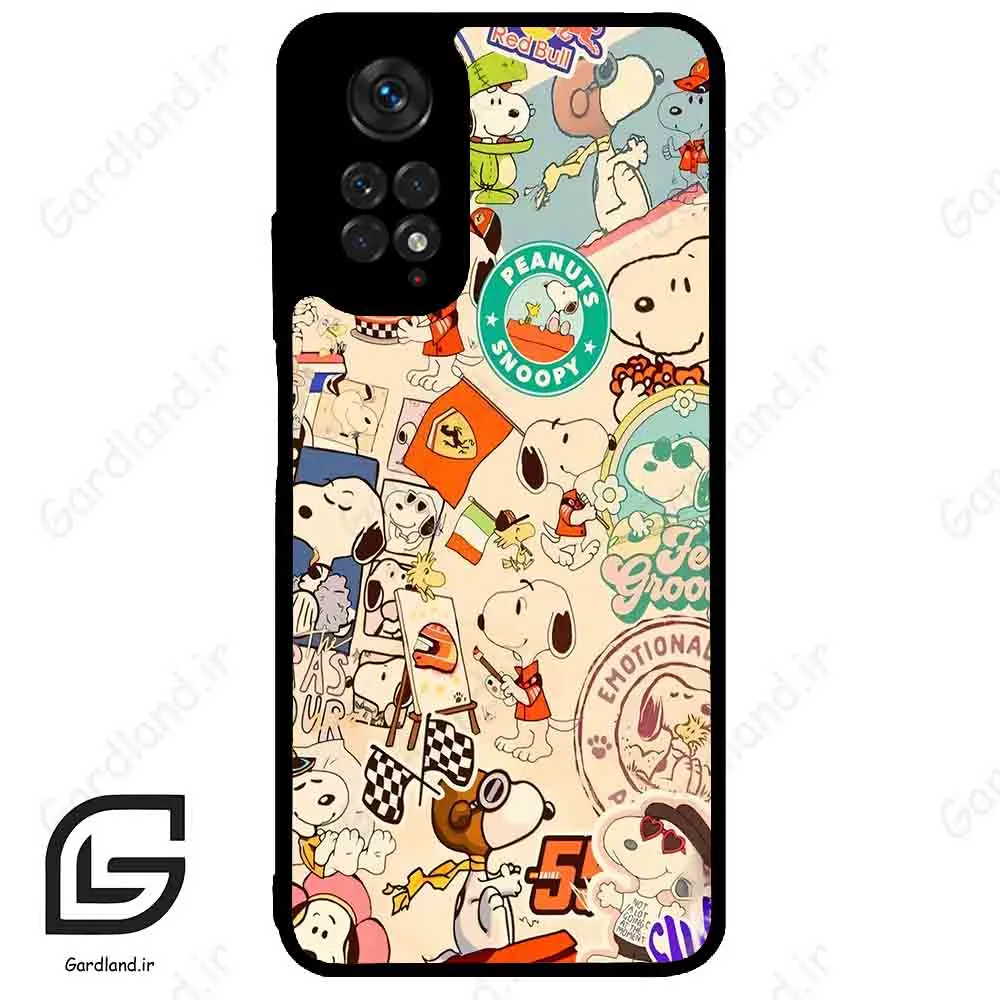 قاب گوشی شیائومی ردمی نوت 11 (Redmi Note 11 4g ) طرح اسنوپی کد 2605