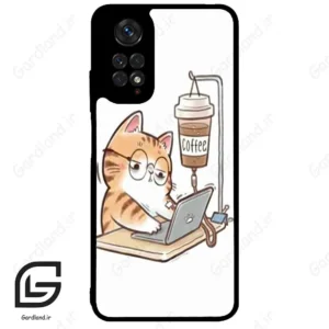 قاب گوشی شیائومی ردمی نوت 11 (Redmi Note 11 4g ) طرح گربه کد 2617