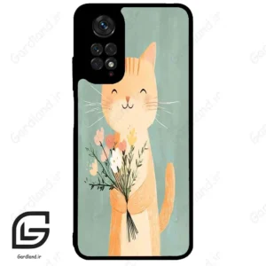 قاب گوشی شیائومی ردمی نوت 11 (Redmi Note 11 4g ) طرح گربه کد 2619