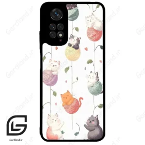 قاب گوشی شیائومی ردمی نوت 11 (Redmi Note 11 4g ) طرح گربه کد 2633