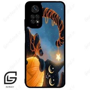 قاب گوشی شیائومی ردمی نوت 11 (Redmi Note 11 4g ) طرح گربه کد 2654