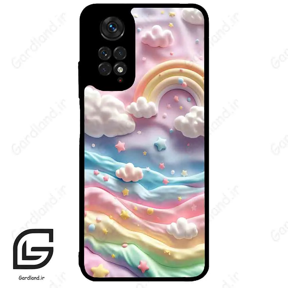 قاب گوشی شیائومی ردمی نوت 11 (Redmi Note 11 4g ) طرح رنگارنگ کد 2656