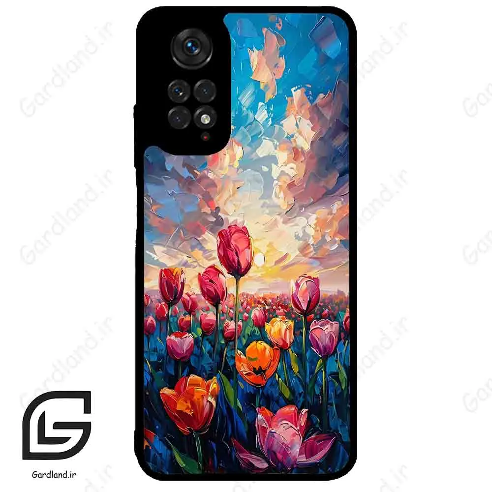 قاب گوشی شیائومی ردمی نوت 11 (Redmi Note 11 4g ) طرح گل کد 2687