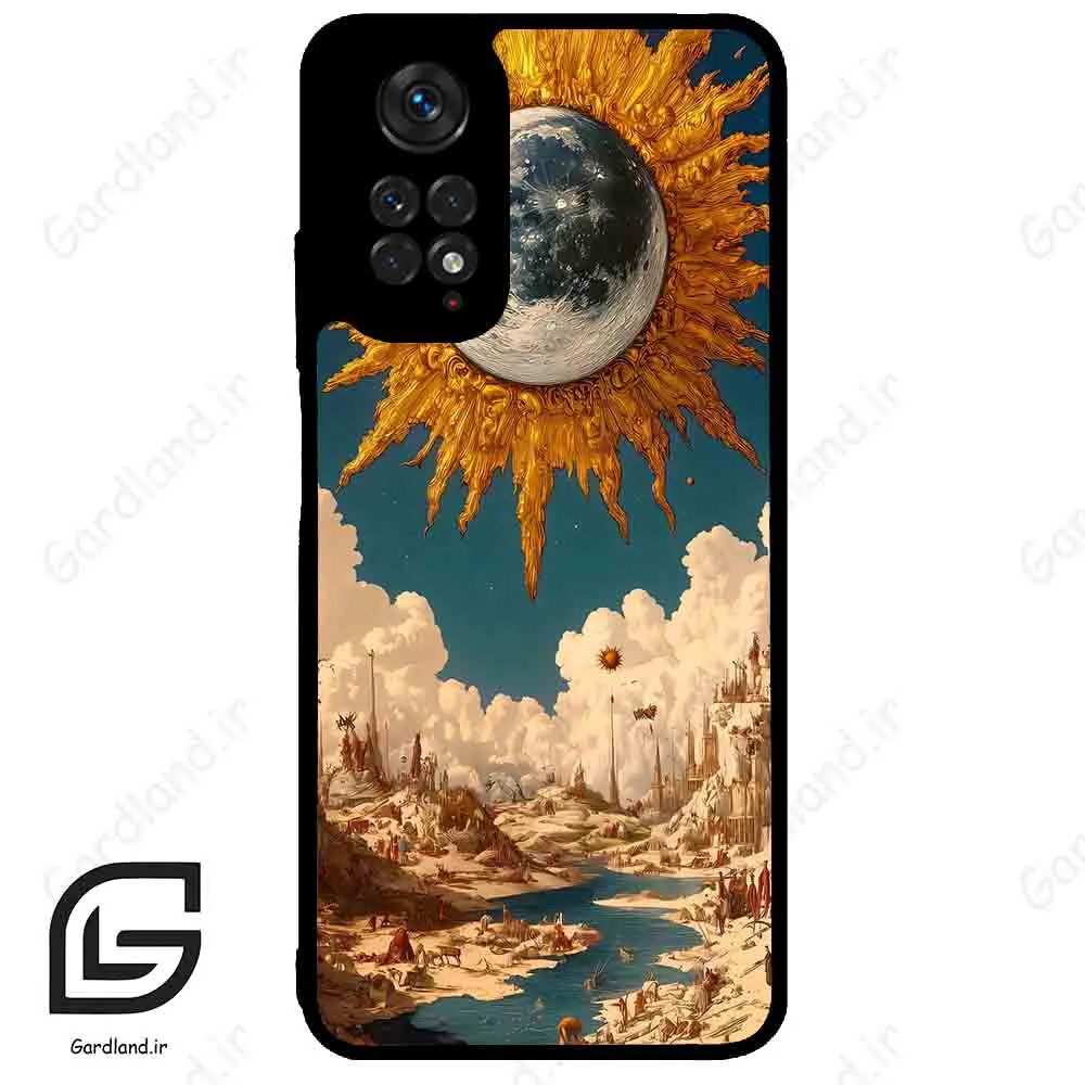 قاب گوشی شیائومی ردمی نوت 11 (Redmi Note 11 4g ) طرح خورشید کد 2694