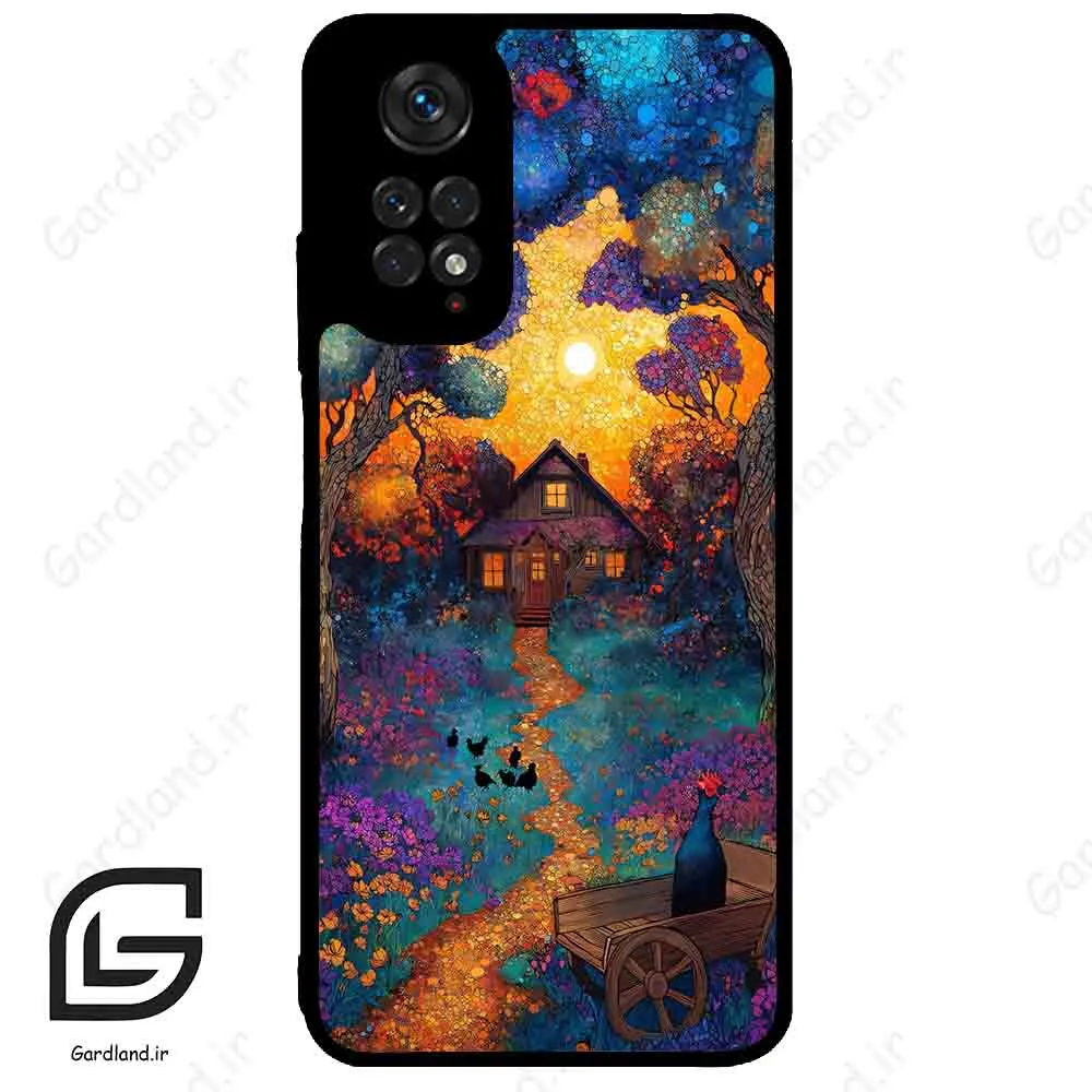 قاب گوشی شیائومی ردمی نوت 11 (Redmi Note 11 4g ) طرح کلبه کد 2701