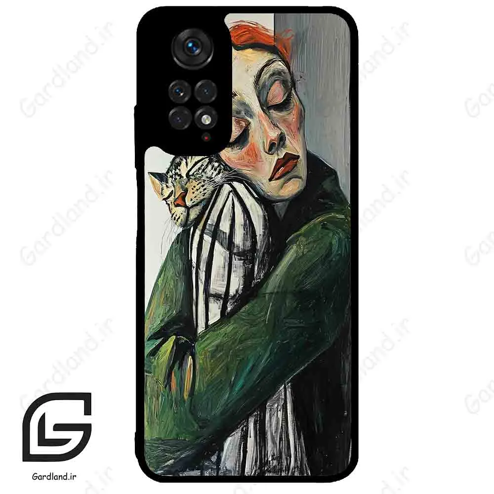 قاب گوشی شیائومی ردمی نوت 11 (Redmi Note 11 4g ) طرح گربه کد 2709
