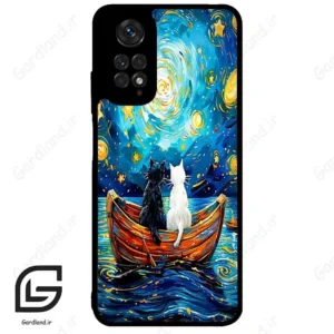 قاب گوشی شیائومی ردمی نوت 11 (Redmi Note 11 4g ) طرح گربه کد 2727