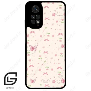 قاب گوشی شیائومی ردمی نوت 11 (Redmi Note 11 4g ) طرح پروانه کد 2776