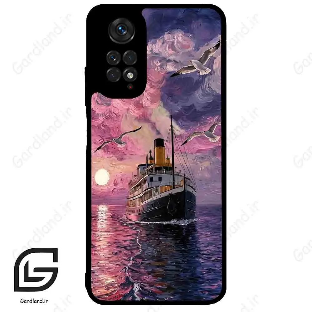 قاب گوشی شیائومی ردمی نوت 11 (Redmi Note 11 4g ) طرح کشتی کد 2789