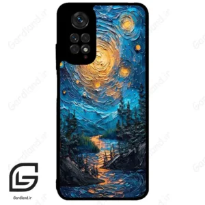 قاب گوشی شیائومی ردمی نوت 11 (Redmi Note 11 4g ) طرح ابرنگ کد 2792