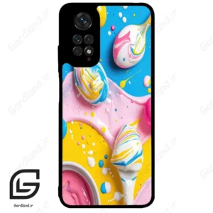 قاب گوشی شیائومی ردمی نوت 11 (Redmi Note 11 4g ) طرح رنگارنگ کد 2793