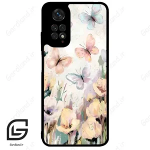 قاب گوشی شیائومی ردمی نوت 11 (Redmi Note 11 4g ) طرح پروانه کد 2803