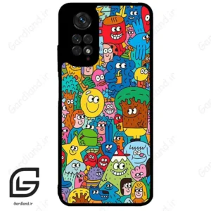 قاب گوشی شیائومی ردمی نوت 11 (Redmi Note 11 4g ) طرح شخصیت کد 2856