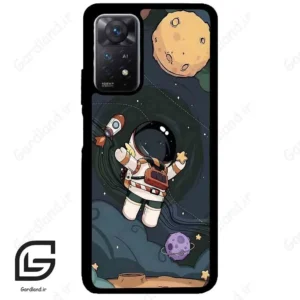 قاب گوشی شیائومی ردمی نوت 11 (Redmi Note 11 5g ) طرح فضانورد کد 2001