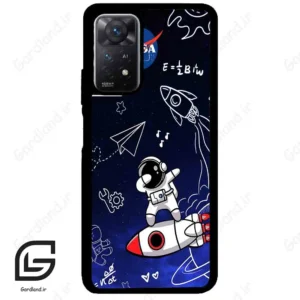 قاب گوشی شیائومی ردمی نوت 11 (Redmi Note 11 5g ) طرح فضانورد کد 2012