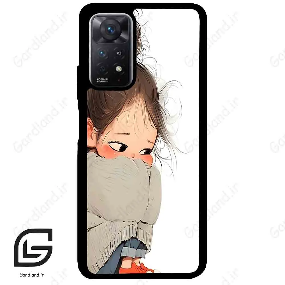 قاب گوشی شیائومی ردمی نوت 11 (Redmi Note 11 5g ) طرح دخترانه کد 2024