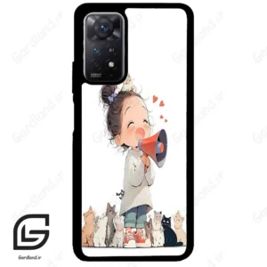 قاب گوشی شیائومی ردمی نوت 11 (Redmi Note 11 5g ) طرح دخترانه کد 2027
