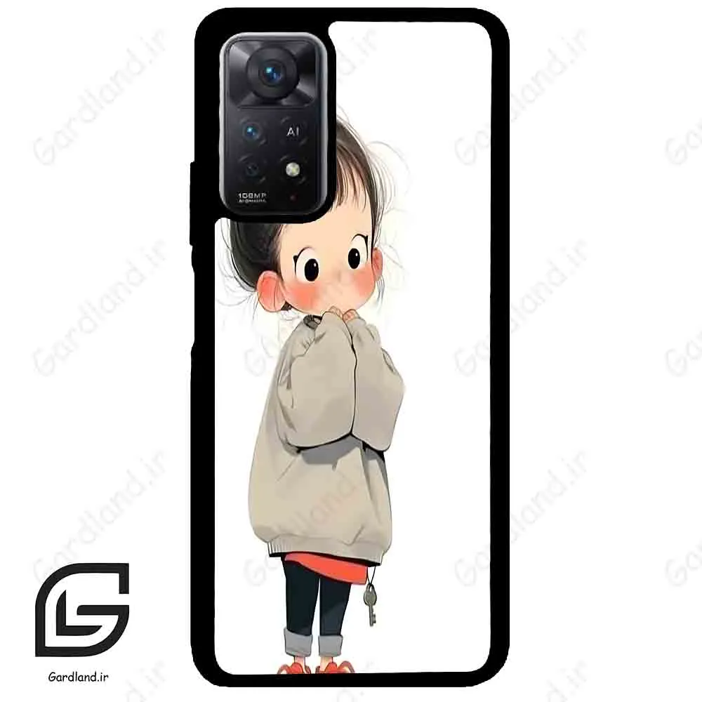 قاب گوشی شیائومی ردمی نوت 11 (Redmi Note 11 5g ) طرح دخترانه کد 2030