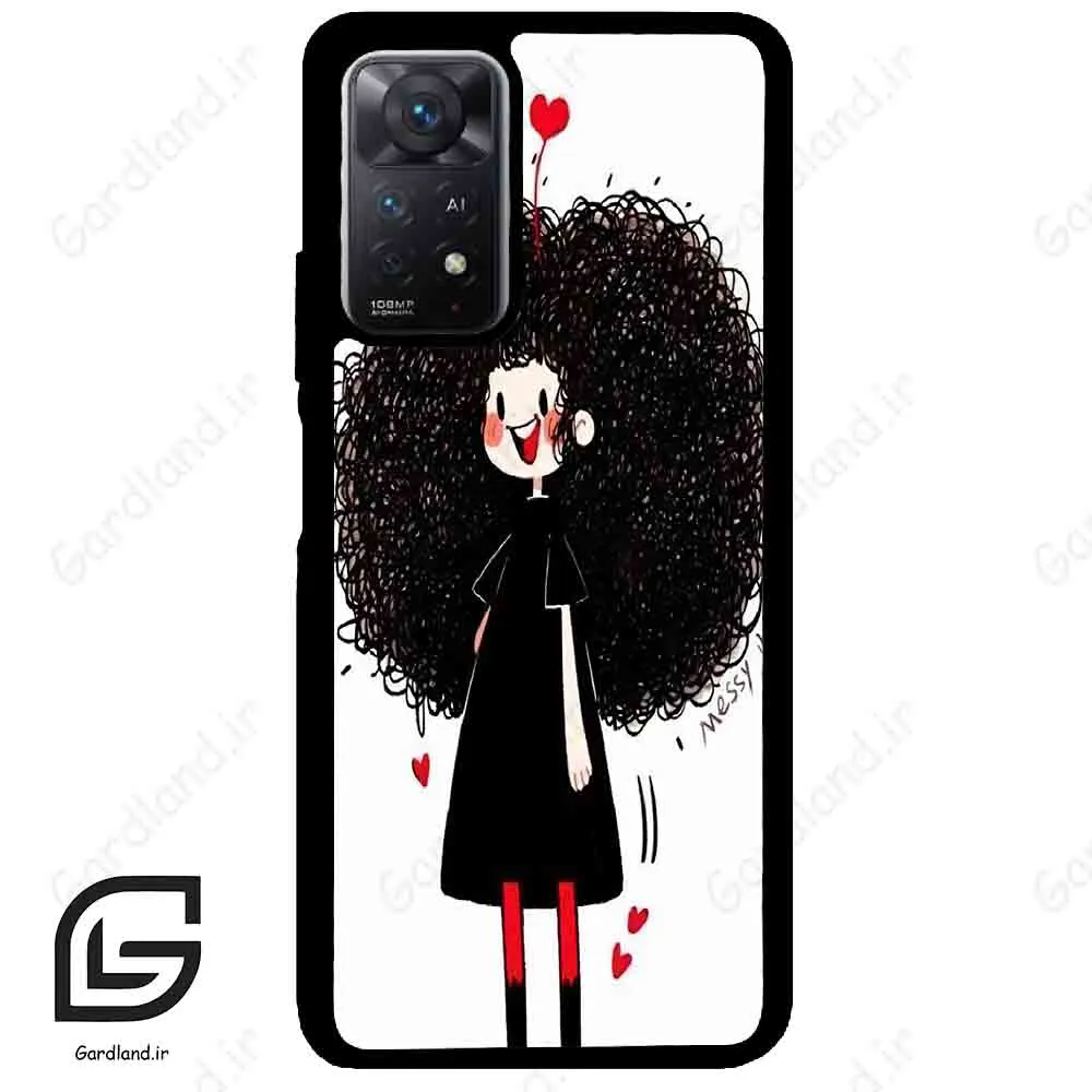 قاب گوشی شیائومی ردمی نوت 11 (Redmi Note 11 5g ) طرح دخترانه کد 2031