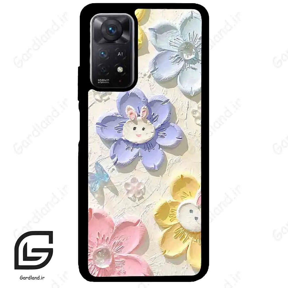قاب گوشی شیائومی ردمی نوت 11 (Redmi Note 11 5g ) طرح گل کد 2046