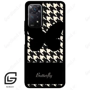 قاب گوشی شیائومی ردمی نوت 11 (Redmi Note 11 5g ) طرح پروانه کد 2051