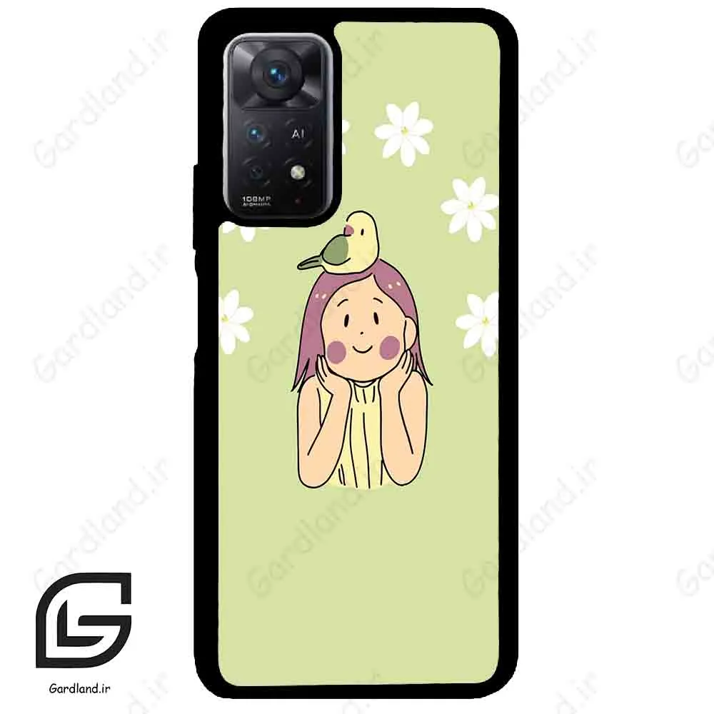 قاب گوشی شیائومی ردمی نوت 11 (Redmi Note 11 5g ) طرح دخترانه کد 2052