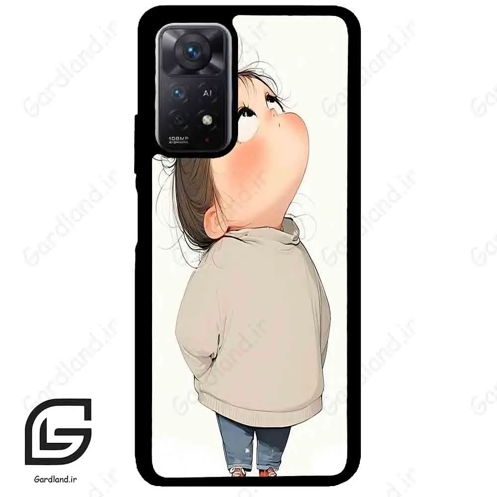 قاب گوشی شیائومی ردمی نوت 11 (Redmi Note 11 5g ) طرح دختر کد 2057